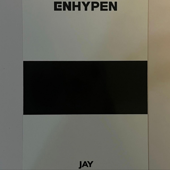 JAY From ENHYPEN Lightstick Photocard - Picture 2 of 2